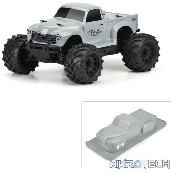 1/10 Early 50s Chevy Tough-Color Gray Body: Stampede & Granite
